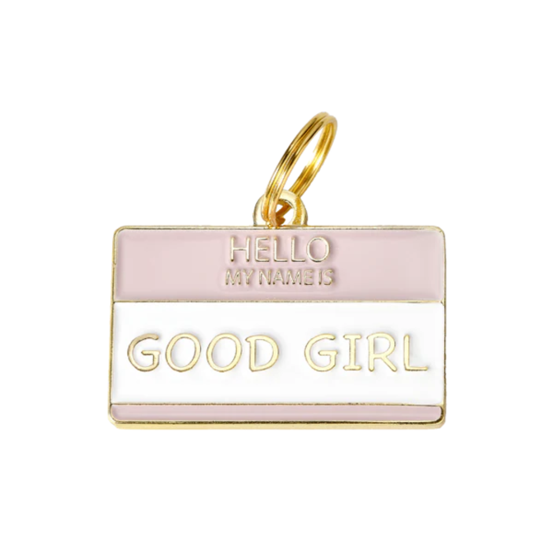 Good Girl Engraved Dog Tag Riverdog Astoria